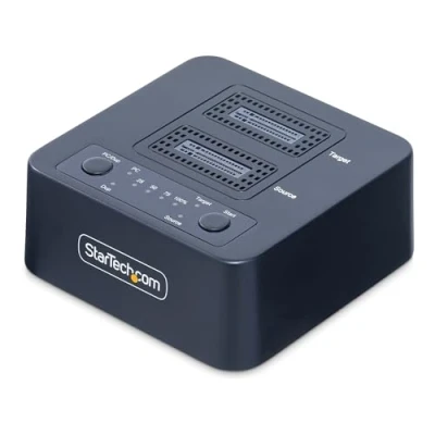Image de StarTech.com duplicateur de disque M.2 NVMe 1:1, Copie/Clonage SSD Solid state / dur 2 Baies (PCIe (NVMe)) Conformité TAA
