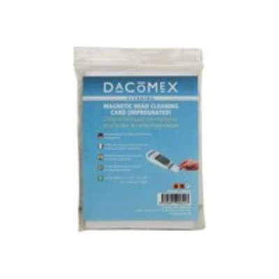 Image de DACOMEX Preimpregnated cleaning cards cartes de nettoyage la tête du lecteur à piste magnétique