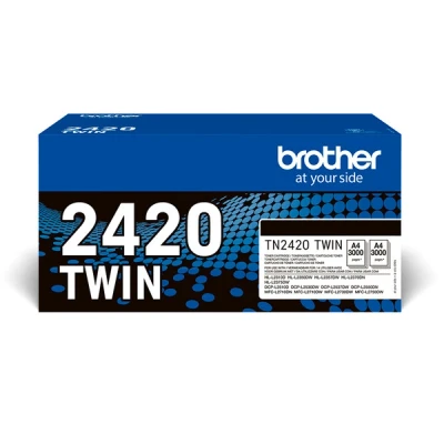 Image de Pack de 2 toners Brother TN2420 Noir