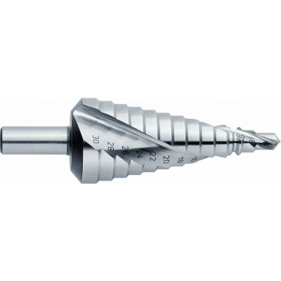 Afbeelding van Exact 07003 HSS Getrapte boor 6 30 mm 3 vlakken schacht 1 stuk(s)