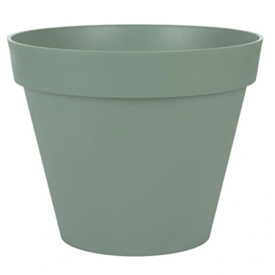 Afbeelding van Bloempot Toscane kunststof groen D40 x H32 cm 23 liter Bloempotten/plantenpotten