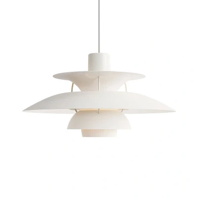 Afbeelding van Louis Poulsen PH 5 Mini Hanglamp Monochrome White Pot Interieur