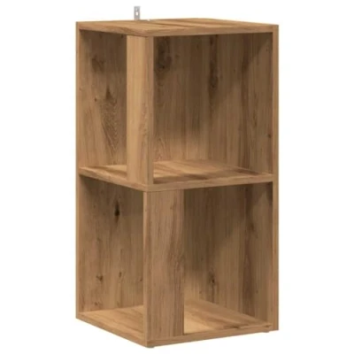 Afbeelding van vidaXL Hoekkast 33x33x67 cm bewerkt hout artisanaal eikenkleur