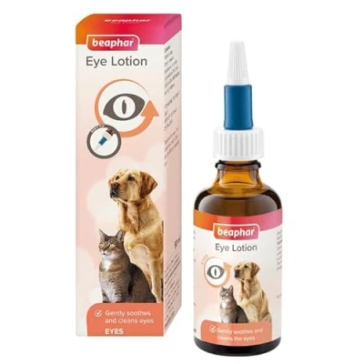 Afbeelding van BEAPHAR Oogreiniger Voor honden en katten een Zachte reiniging applicator Druppelsysteem Praktisch eenvoudig te gebruiken 50 ml