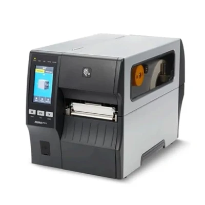 Image de Zebra ZT400 Series ZT411 Imprimante d&#039;étiquettes thermique direct/transfert Rouleau (11,4 cm) 203 dpi jusqu&#039;à 356 mm/sec USB 2.0, LAN, série, hôte USB, Bluetooth 4.1 outil de coupe