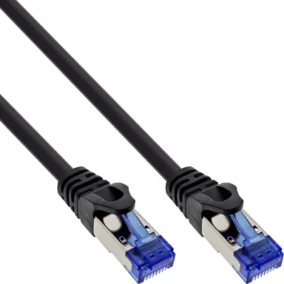 Afbeelding van InLine Gepantserde patchkabel (U/FTP, CAT6a, 1 m), Netwerkkabel
