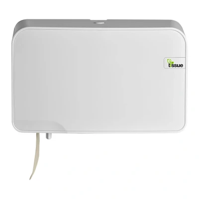 Afbeelding van E Tissue Duo Toiletrolhouder Wit