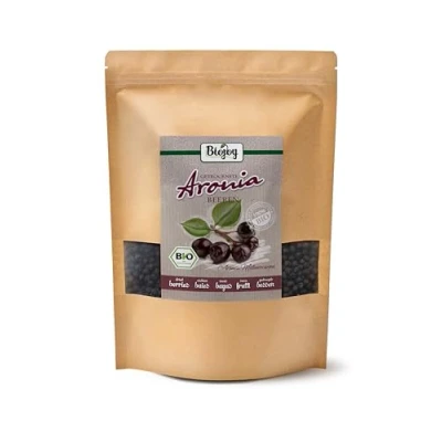 Afbeelding van Biojoy Biologische gedroogde appelbessen (1 kg), heel (Aronia melanocarpa)