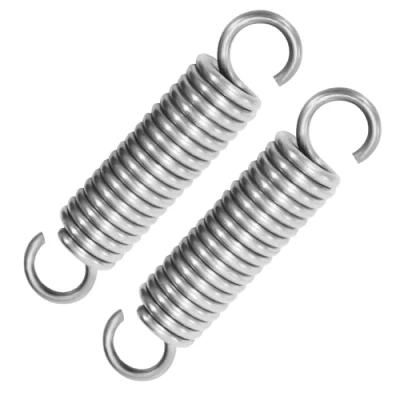 Afbeelding van GUNGY Set van 2 trekveren met roestvrijstalen haak, trekveer 80 mm, buitendiameter 18 draaddiameter 2,9 maximale trekkracht 24 kg, x