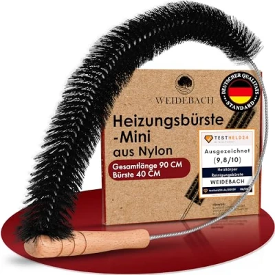 Afbeelding van Weidebach® Radiatorharen 91,4 cm/40,6 cm lang, nylon borstelharen, radiatorreinigingsborstel, dierenharen, radiatorborstel, dringt in elke hoek, borstel