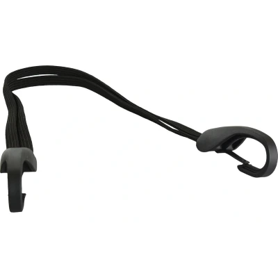 Afbeelding van Snelbinder Duo Widek met 2 binders en grote veiligheidshaak 57 cm zwart
