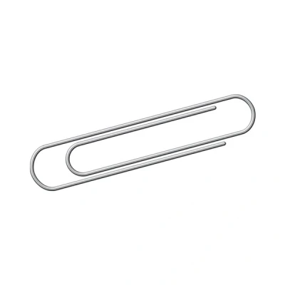 Image de Kangaro trombones arrondis 75 mm (100 pièces)