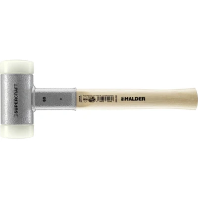 Afbeelding van Halder SUPERCRAFT 3366.060 Kunststof hamer Ergonomische handgreep, Hard, Terugslagvrij 1705 g 360 mm 1 stuk(s)