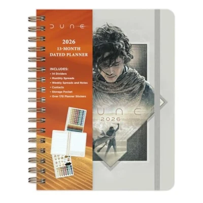Afbeelding van 2026 Dune 13 Month Weekly Planner