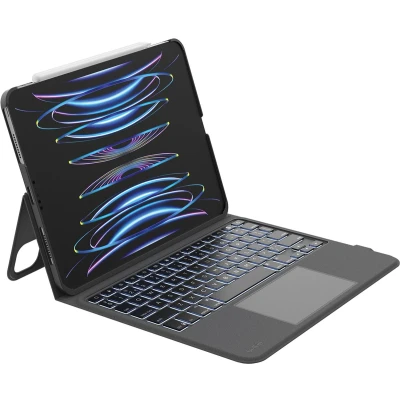 Afbeelding van Belkin Everyday hoes met toetsenbord en houder voor iPad Air 10,9/11&quot; Pro 11&quot; Nederlands QWERTY