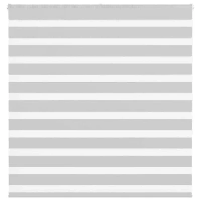 Afbeelding van vidaXL Zebra rolgordijn 140x150 cm stofbreedte 135,9 lichtgrijs