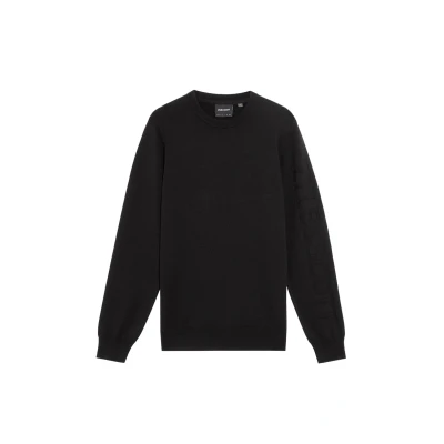 Afbeelding van Lyle &amp; Scott Mesh Logo Crew Neck Jumper