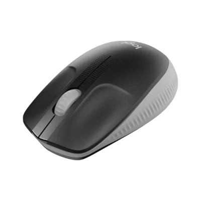 Image de Souris sans fil ergonomique Logitech M190 récepteur USB Gris