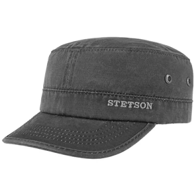 Afbeelding van STETSON Datto Co/Pe heren capuchon, zwart.