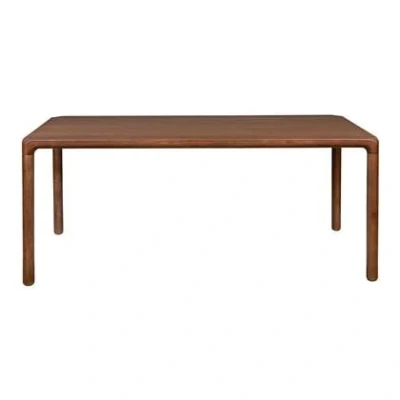 Afbeelding van Zuiver Storm eettafel 180x90 cm walnoot