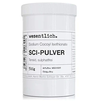Afbeelding van SCI Sodium Cocoyl Isethionate 500 g Milde Tensioactieve stof wesentlich.