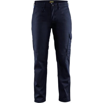 Afbeelding van Blaklader Dames Werkbroek Industrie 7104 1800 Marineblauw/Korenblauw C44