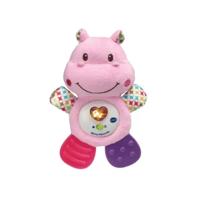 Afbeelding van VTech Bijtring Nijlpaardje Roze