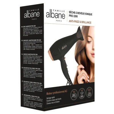 Image de Sèche cheveux Camille Albane Ionique Pro 2200 W Noir