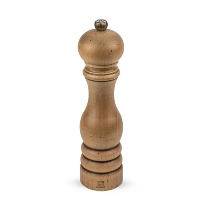 Image de Peugeot Moulin à sel manuel en bois de hêtre finition antiquaire 22 cm