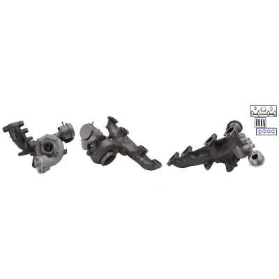 Afbeelding van RTC Technicturbocharger TTC54399880029 Turbocharger Uitlaatgasturbo