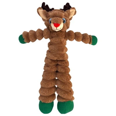 Afbeelding van Kong Holiday Shakers Crumples Reindeer Hondenspeelgoed Bruin Xl