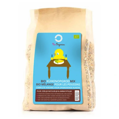 Afbeelding van Via Organica Bio Kuikenopgroeimix 4 kg