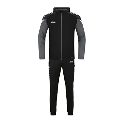 Afbeelding van Jako Performance Vrijetijdspak Met Kap Heren Zwart / Antra Light Maat: S