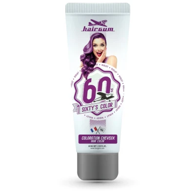 Afbeelding van Hairgum Sixty&#039;s Color Violet