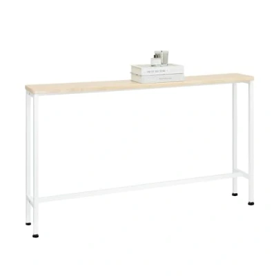 Afbeelding van SoBuy FSB19 Z consoletafel, bijzettafel, bankpunt, haltafel, frame en 4 poten van ijzer, 120 x 20 65 cm (l d h)
