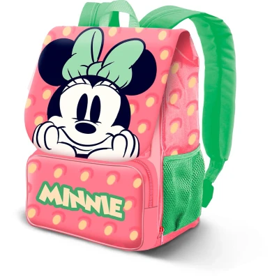 Afbeelding van Karactermania Disney Minnie Mouse EXP uitbreidbare Rugzak Backpack Fresh Roze en Groen
