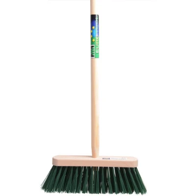 Afbeelding van Straatbezem bassine/stalks 29cm met steel 150cm
