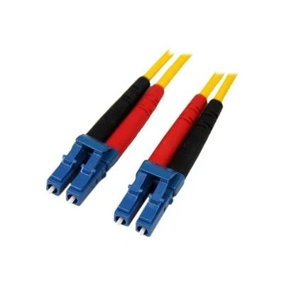 Image de StarTech.com 7m Fiber Optic Cable Single Mode Duplex 9/125 LSZH LC/LC cordon de raccordement 7 m jaune