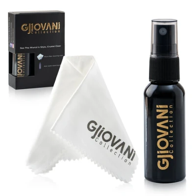 Afbeelding van Gjiovani Brillenspray Set Reinigingsset voor Brillen 30ml