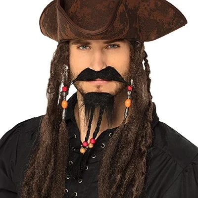 Image de moustache et barbe de pirate 01811