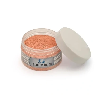 Afbeelding van Glass Polish PRO 100 g Ceriumoxide Hoge Korrel Glas Polijstpoeder Kwaliteit TREO 85% 3,5 Micron Bruin