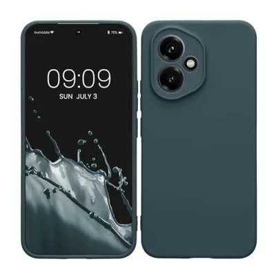Afbeelding van kwmobile telefoonhoesje geschikt voor HONOR 400 Hoesje smartphone Precisie camera uitsnede In leisteen