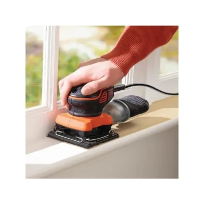 Afbeelding van Black &amp; Decker, Slijpmachine + polijstmachine, Decker KA450 QS Vlakschuurmachine 16000 RPM (Vlakschuurmachine, 220 W)