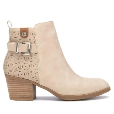 Afbeelding van REFRESH 172623 Enkellaarzen voor dames, Beige
