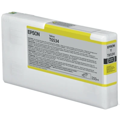 Afbeelding van Epson T6534 (C13T653400) Inktcartridge Geel