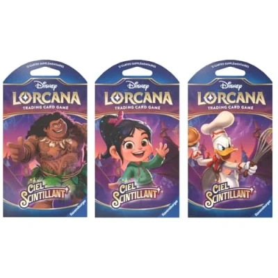 Afbeelding van Ravensburger Trading Cards Disney Lorcana Booster in Doosje Set 5 Willekeurig Patroon