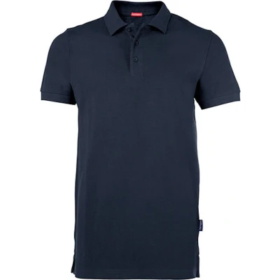 Afbeelding van Men&#039;s Heavy Performance Polo met korte mouwen Navy XXL