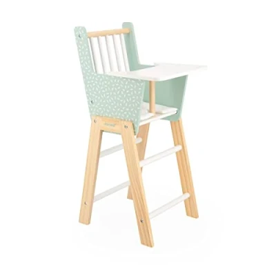 Image de Chaise Haute en Bois pour Poupons Janod