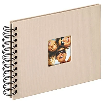 Afbeelding van Walther Fun Spiraal Fotoalbum 23 x 17 40 pagina&#039;s Licht Bruin