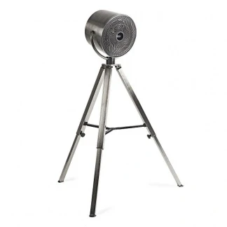 Afbeelding van Nedis statiefventilator op driepoot met metalen design